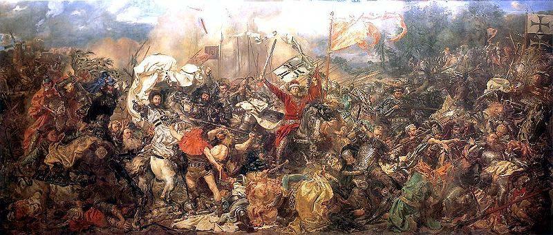 Jan Matejko The Battle of Grunwald, China oil painting art